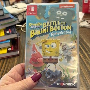 Here it is SpongeBob Nintendo game like new